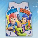 Тениска без ръкав Brawl Stars в сиво