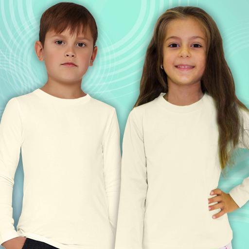 Блуза тънка едноцветна в екрю