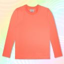 Блуза тънка едноцветна в праскова