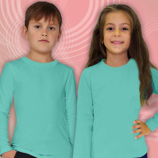 Блуза тънка едноцветна в мента