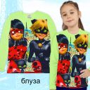 Блуза тънка  Калинката в резеда