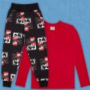 Комплект 2части (б/д) с долнище Street police в червено