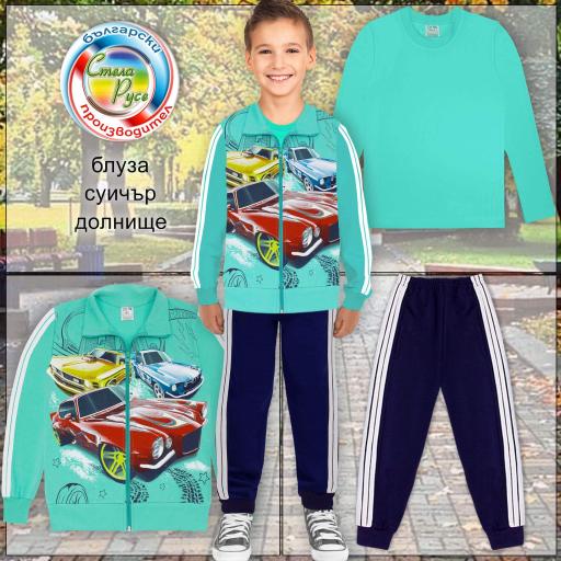 Комплект 3 части (с/б/д) Хот Уилс мента