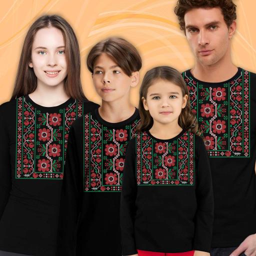 Блуза тънка с фолклорни български мотиви 14