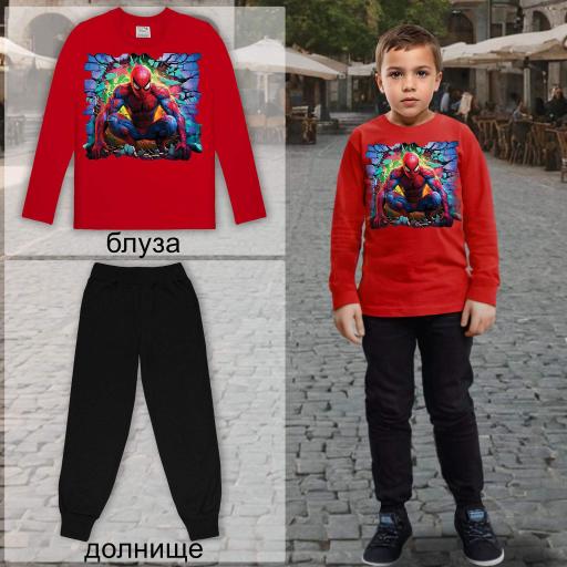 Комплект 2 части (б/д) Спайдърмен в червено 2