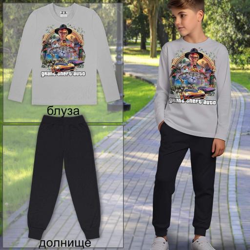 Комплект 2 части (б/д) GTA в сиво