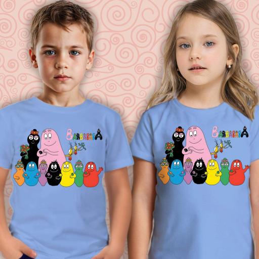 Тениска с Барбароните в синьо