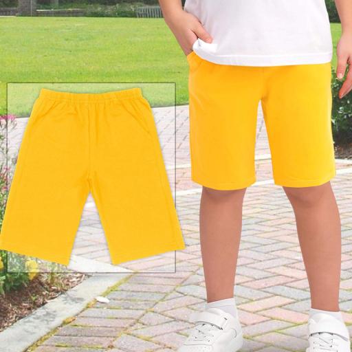 Бермуди 3/4 в жълто