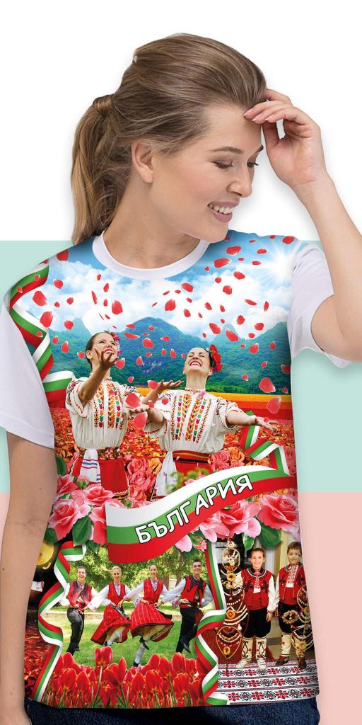 Тениска България 2 (диг. печат)