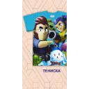 Тениска Brawl Stars в наситеносиньо