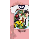 Тениска Бен 10 в бяло
