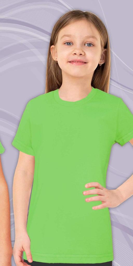 Тениска едноцветна в зелено