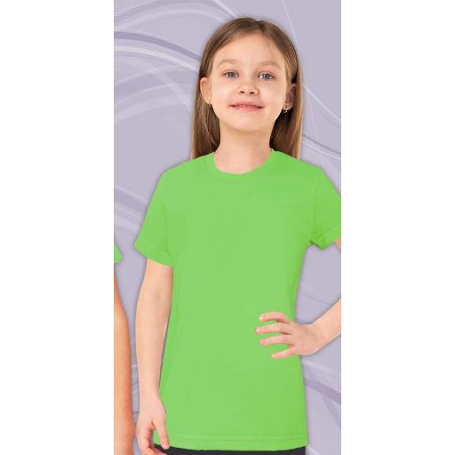 Тениска едноцветна в зелено