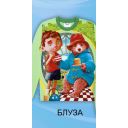 Блуза тънка с Падинктън в резеда