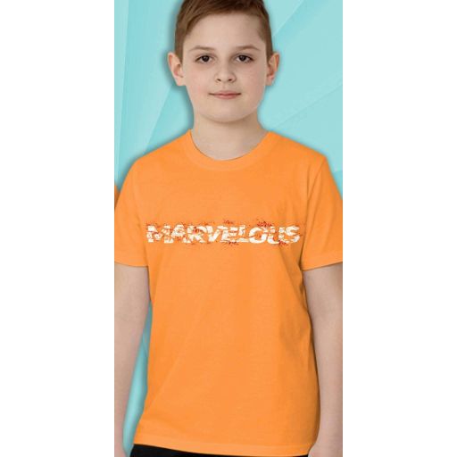 Тениска MARVELOUS в оранжево
