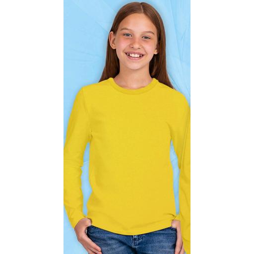 Блуза тънка едноцветна в патешко жълто