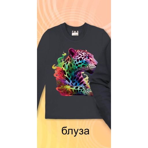 Блуза тънка Леопард 