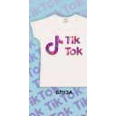 Блуза с къс ръкав ТикТок в екрю