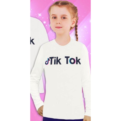 Блуза плътна ТикТок в екрю
