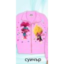 Суичър Тролчета в розово