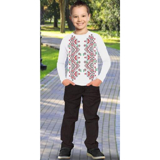 Комплект 2 части (п.б.) фолклорни мотиви в бяло 2