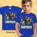 Тениска с Фортнайт в синьо