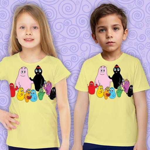 Тениска с Барбароните в жълто