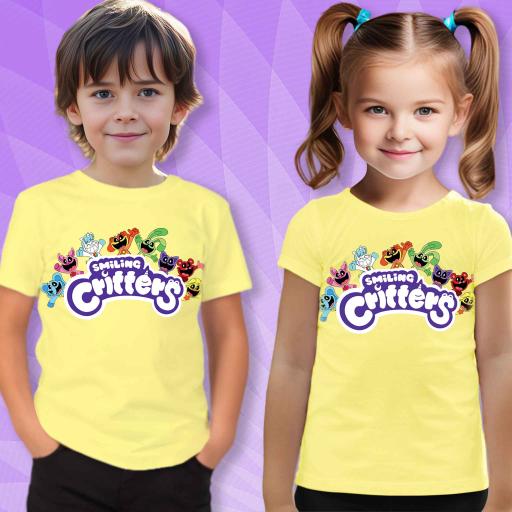 Тениска с КатНап в жълто