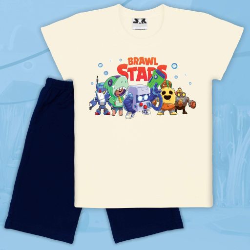 Комбинация 2 части (т/б) Brawl Stars в екрю