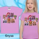 Тениска с Vip pets в лилаво