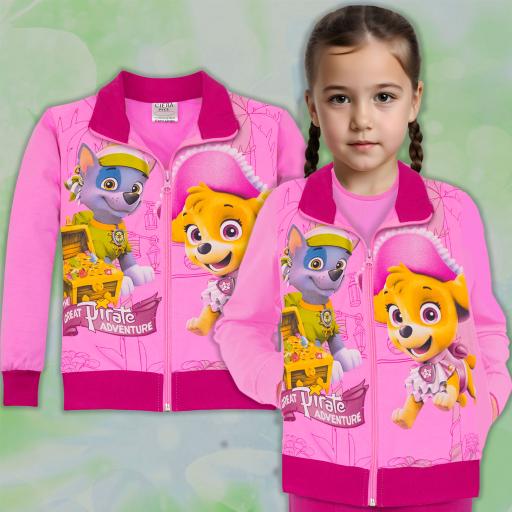 Суичър Пес Патрул в розово