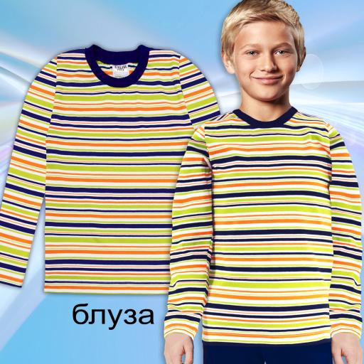 Блуза тънка райе 1 цветно