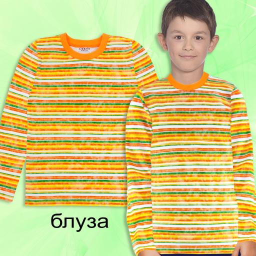 Блуза тънка райе 2 цветно