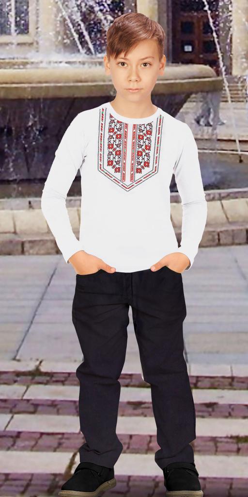 Комплект 2 части (п.б.) фолклорни мотиви в бяло-2