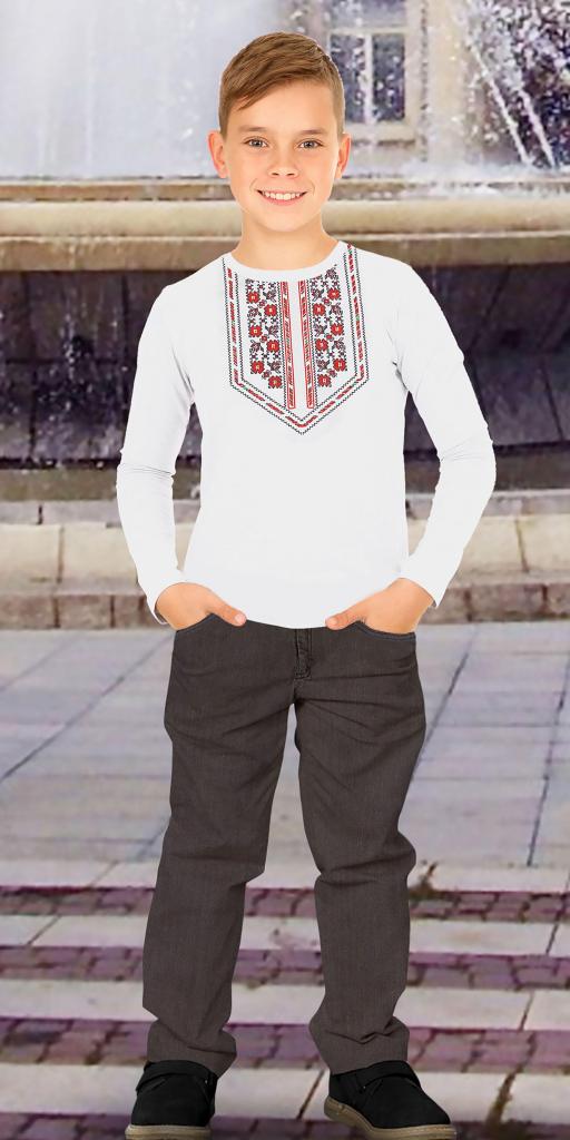 Комплект 2 части (п.б.) фолклорни мотиви в бяло