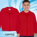 Суичър в червено