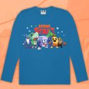 Блуза тънка Brawl Stars синьо