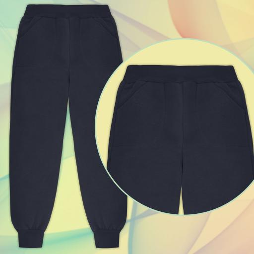 Долнище дебела вата в тъмносиво