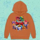 Блуза с качулка Brawl stars в кафяво