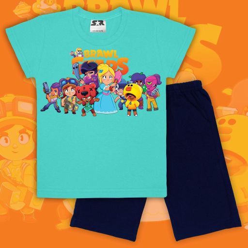 Комбинация 2 части (б/к) Brawl Stars в мента