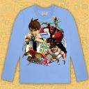 Блуза тънка Ben 10 в синьо
