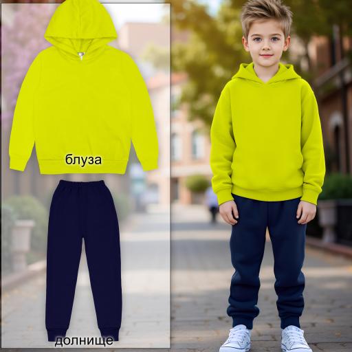 Комплект плътен 2 части (б.к./д.) в резеда