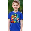Тениска с Roblox в мастиленосиньо