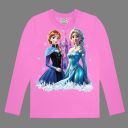 Блуза тънка Замръзналото кралство в розово