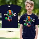 Тениска с Brawl Stars в тъмносиньо
