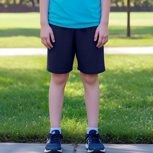 Бермуди 3/4 в тъмносиньо