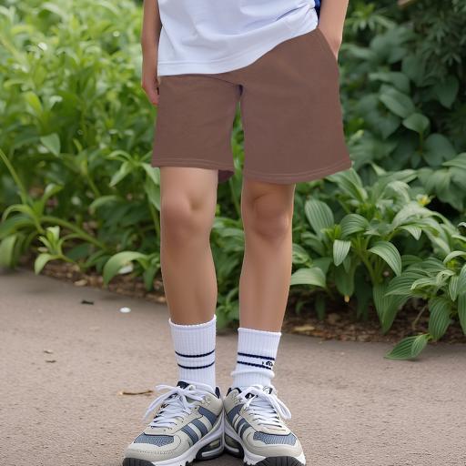 Бермуди в кафяво