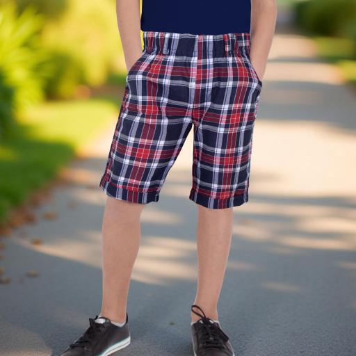 Панталон над коляното каре К-2