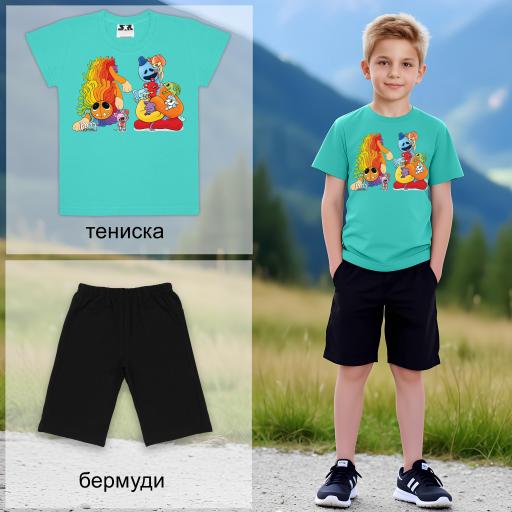 Комбинация 2 части (т/б) Попи плейтайм мента