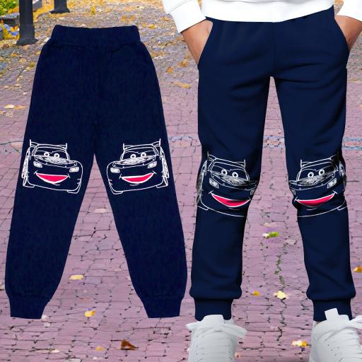 Долнище с анимиран джоб Маккуин в тъмносиньо